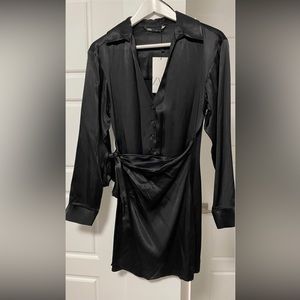 Zara satin dress